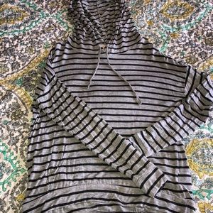 Pink Republic Striped Hoodie